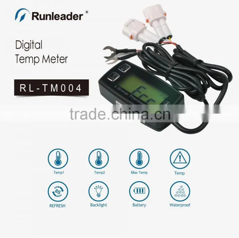 Digital thermometer temperature sensor for tractor ATV MARINE BOAT motorcycle generator water oil temperature
