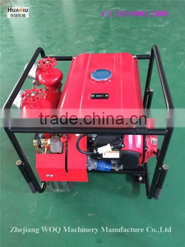 JBQ7.0/25 gasoline water pump with 2-outlets