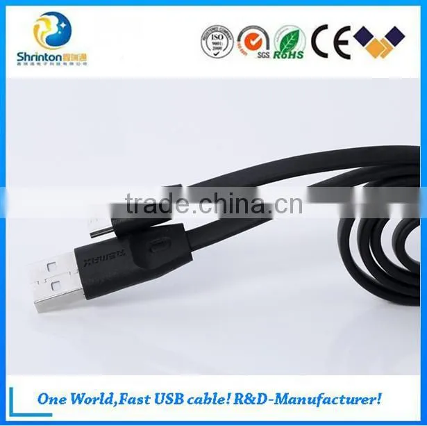 Colorful Remax Brand fast sync usb data cable with competitive price