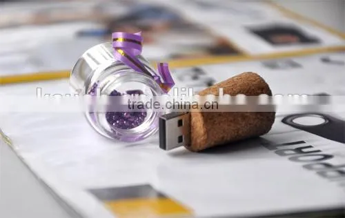 novelty bottle shape 16gb usb