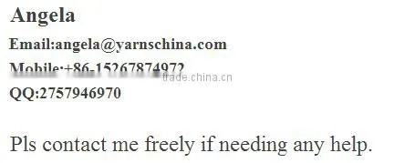 High twist cotton yarn blended yarn for making cotton rope toys