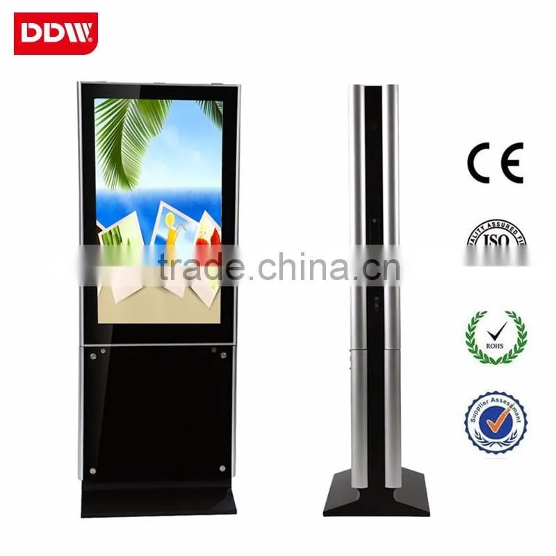 55'' Floor stand Dual side advertising player digital poster/Touch panels/Marketing design
