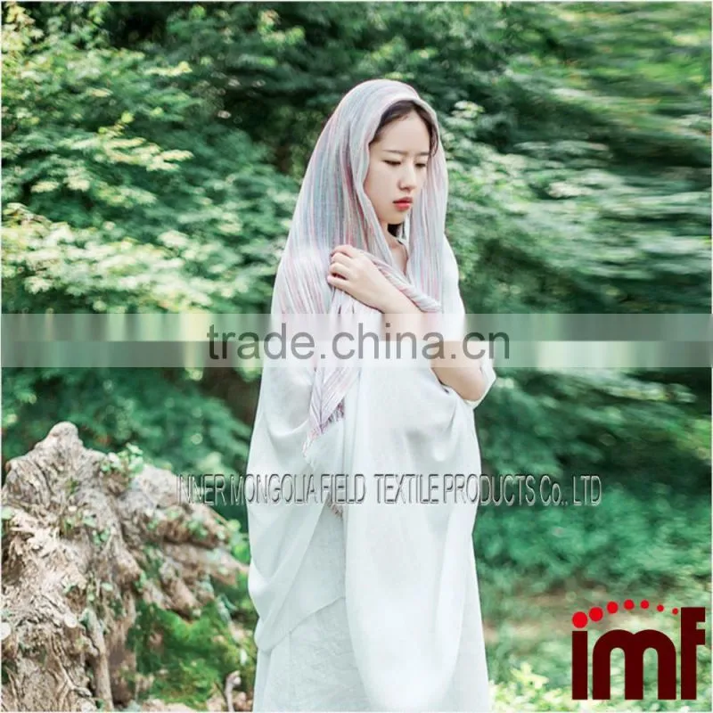 New Retro Women Lady Voile Soft Silk Scarf Large Beach Shawl