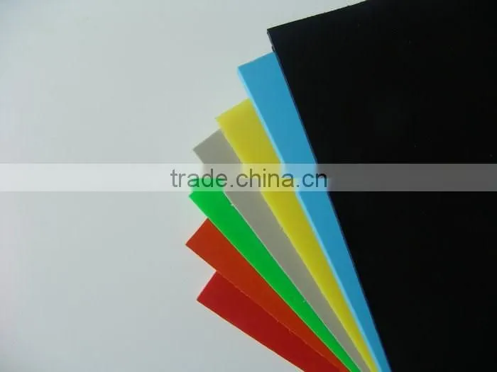 Manufacturer Colorful Glossy Non-toxic Thermoforming PP Plastic Sheet