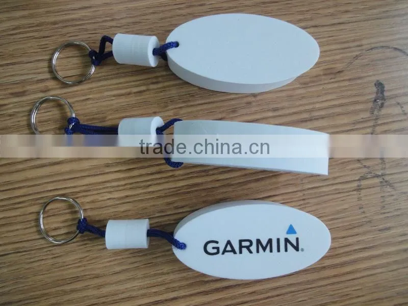 Cheap EVA floating keychain