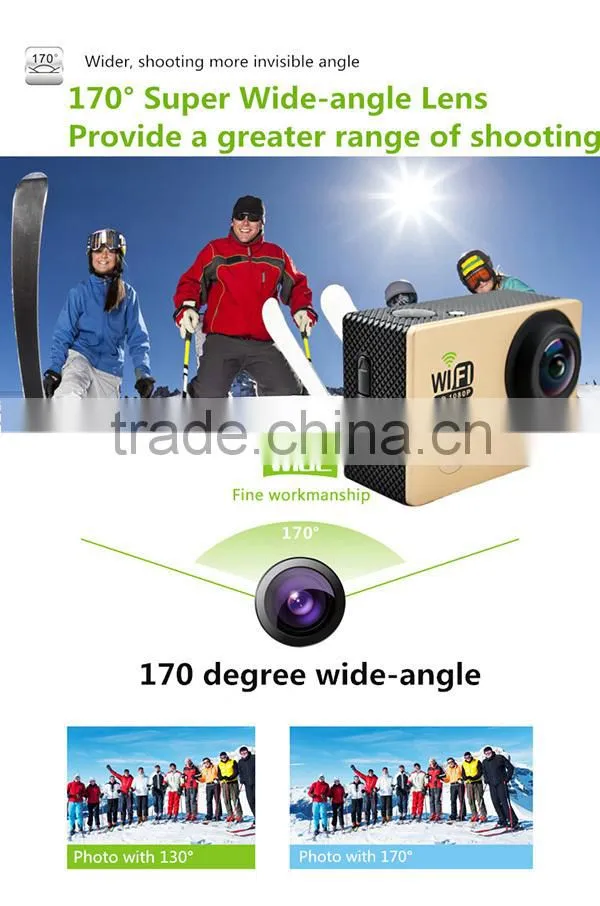2015 Newest portable Mini SJ4000 Sport camera Full HD 1080P 30FPS Wifi Action camera