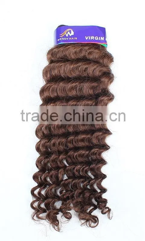 DEEP CURL 100% pure malaysian hair for foreign trade
