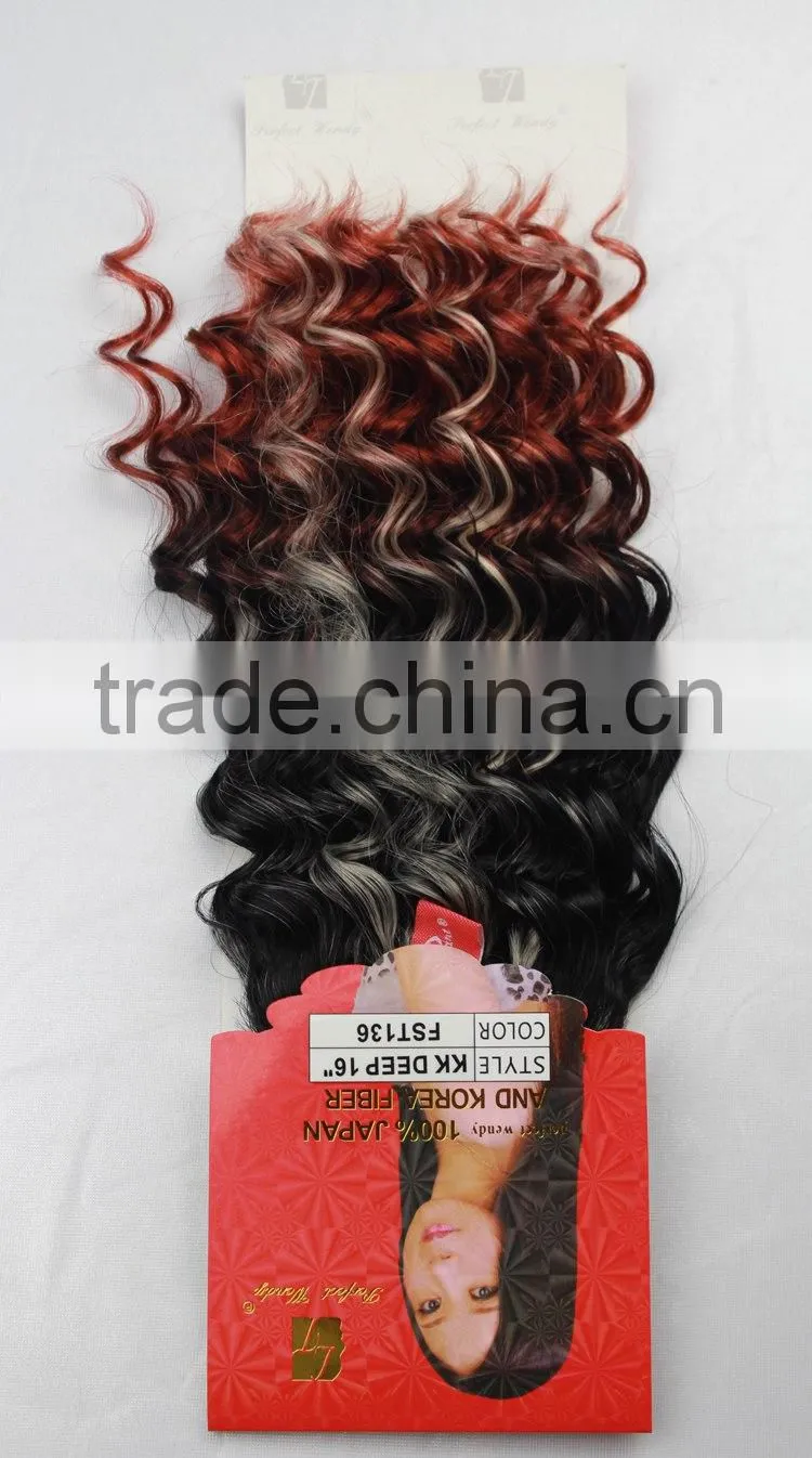 2015 New Design OTHER synthetic hair curly