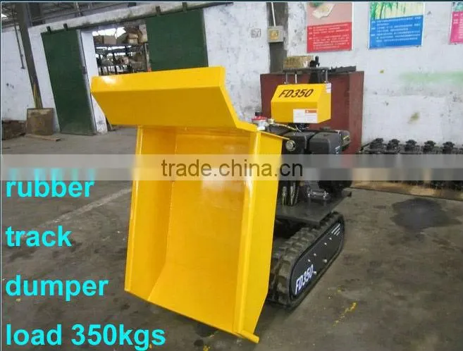 mini dumper with CE paper,load 500kgs,hydraulic transmission,1447mm ultrahigh dumping height