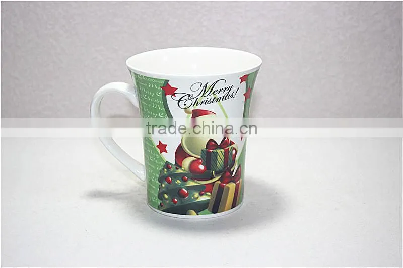 Cheap 12oz walmart porcelain coffee mugs for christams