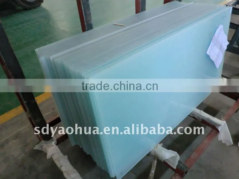 3-19mm Sand Blasted Tempered Glass (CCC AS/NZS2208:1996 )