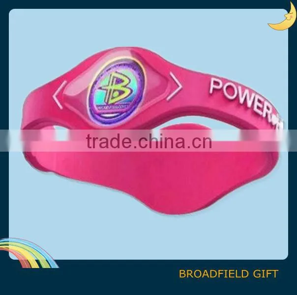 2014 NO1 adjustable silicone wristband for promotion