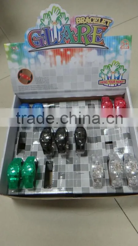 Flashing Sound activated bracelet & New Light Up Sound activated Braceley