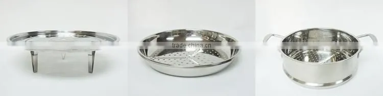 MSF fuctional stainless cookware optima steamer
