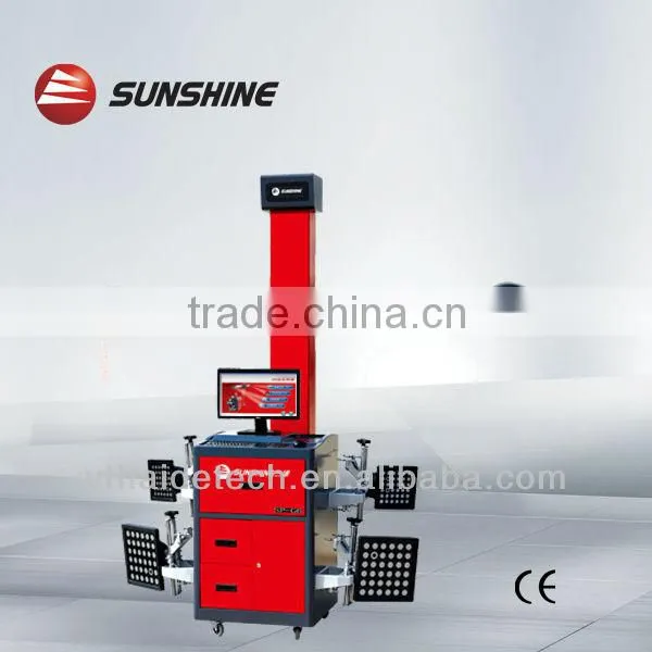 Yantai sunshine 4 wheel alignment system SP-G6 with CE certificate