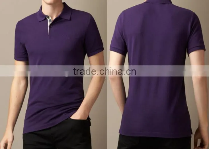 100% cotton polo shirt fabric custom polo t shirt wholesale