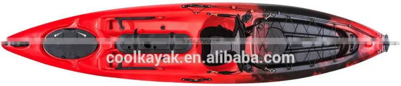 LLDPE material one seater fishing kayak for sale