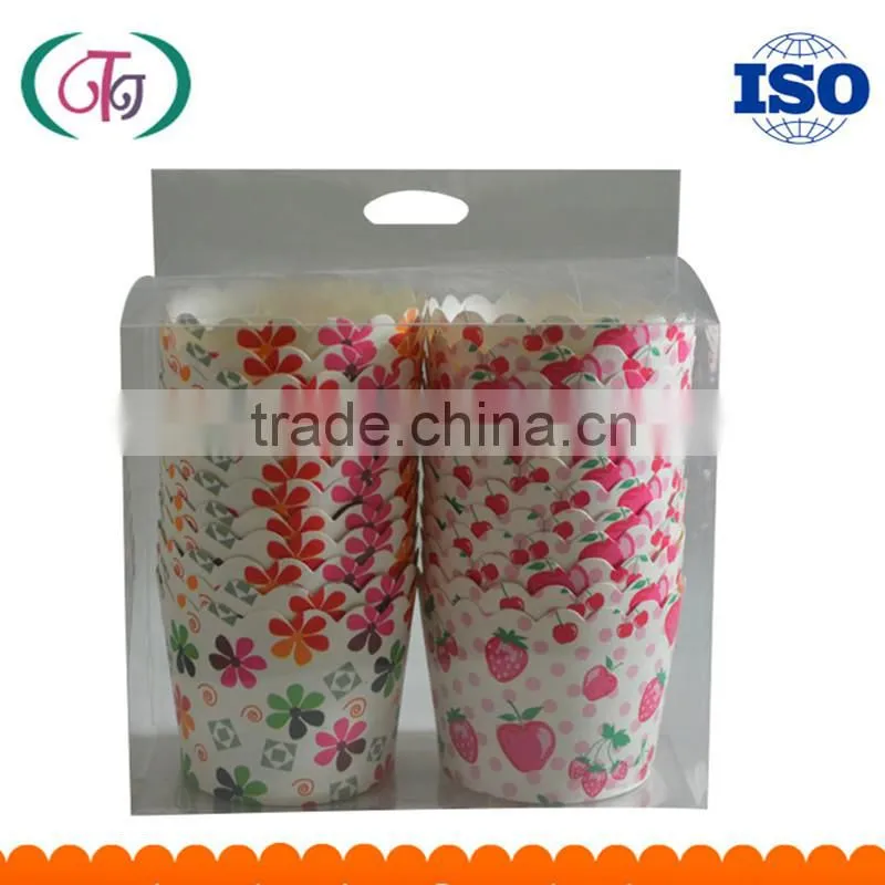 machine-processed heat resistant baking cake cup/ mechanism cupcake paper cups