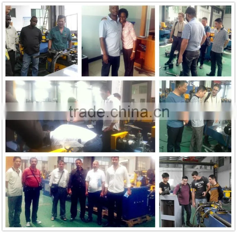 NC automatic square steel tube bending machine