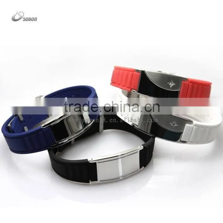 top quality titanium germanium negative sport energy bracelet