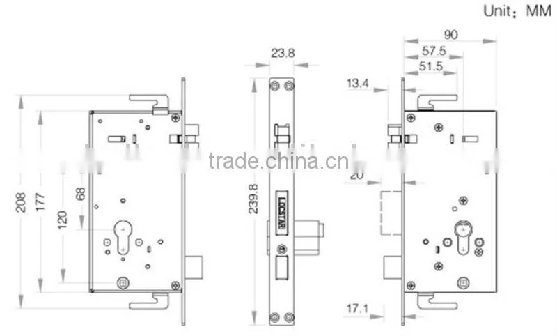 LSD8028 Deadbolt Password Door Digital Locks