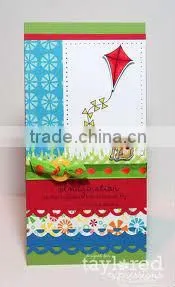 colored kite paper