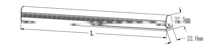 Integrated LED T5 fitting series 14W 1200mm