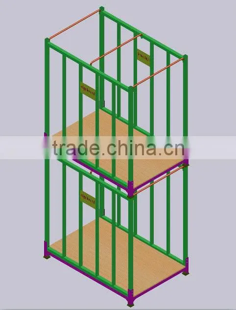 Top quality China adjustable steel mesh warehouse cage for warehouse material storage
