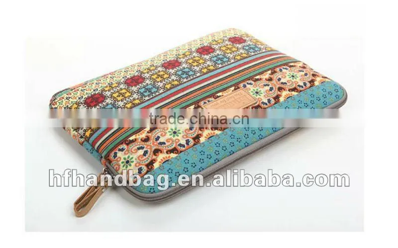 Bohemia style Laptop Bag Popular Durable waterproof&shockproof computer bag for tablet PC 2012