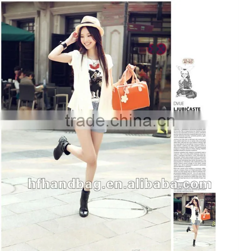 2012 Orange new hit color mosaic personality banquet bag & Fashion Crossbody Bag