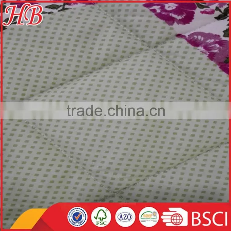 2016 Fashion Design 100% polyester High Quality service Strict Inspection Different Style colorful patchwork quilt