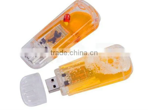 Transparent beautiful USB flash memory