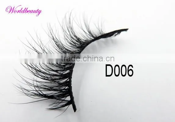 real mink strip eyelash 3D styles mink fur eye lashes