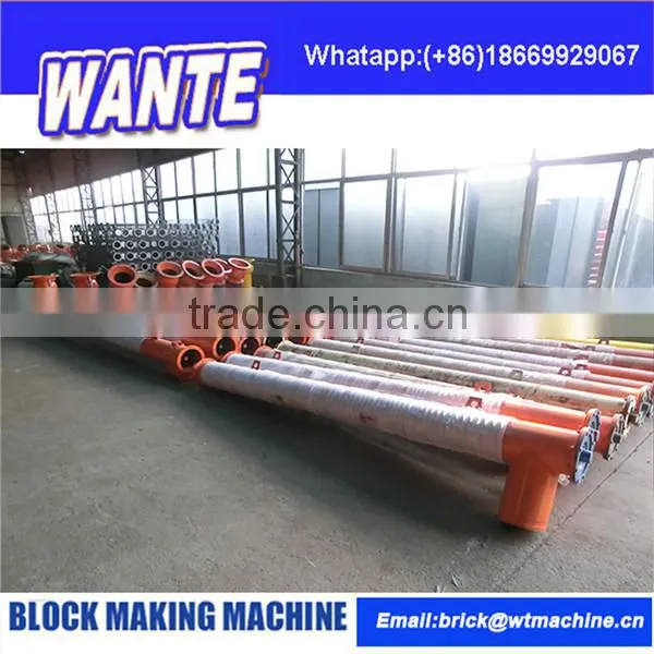WANTE MACHINERY QT10-15 russia compressed earth brick block machine