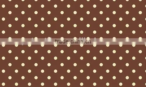 190t dot printing polyester taffeta umbrella fabric with pu coating