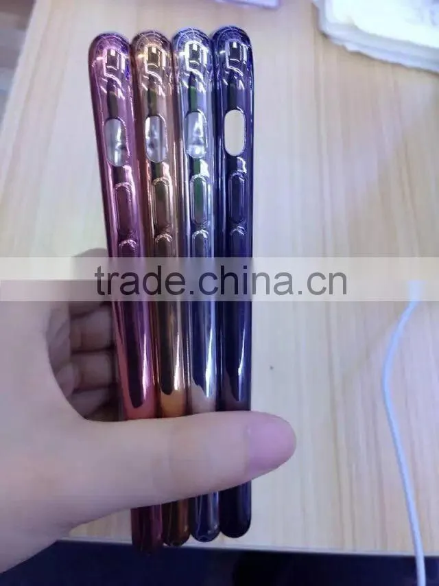 New Arrival plating TPU cover for iphone 7, electroplating soft TPU cover for new iphone