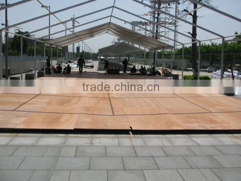 Giant cassette floor tent/ tent wooden floor used for different party wedding and event exported in Australia