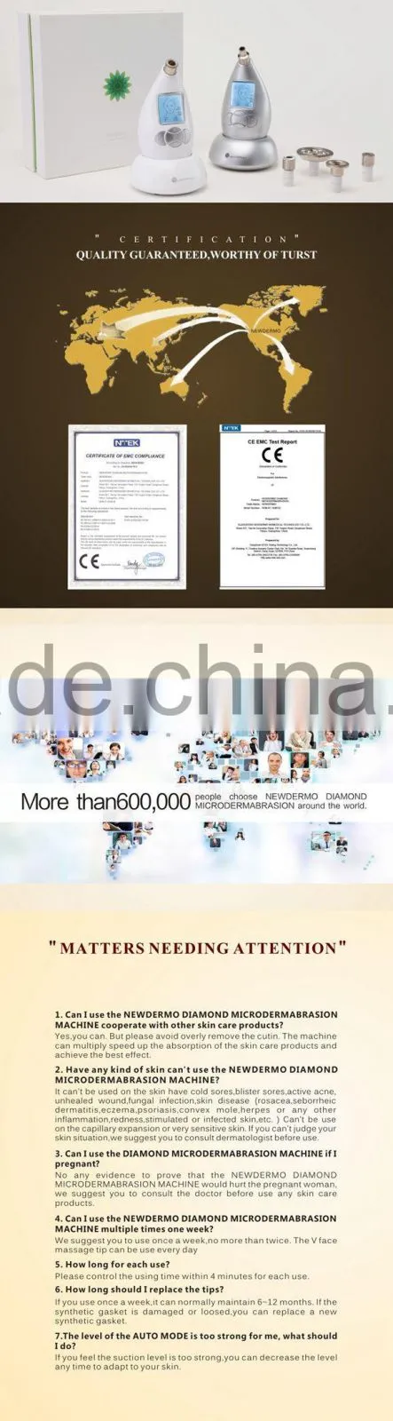 NEW Multifunctional Facial Blackhead Extraction Skin Whitening Beauty Microdermabrasion Handheld Machine