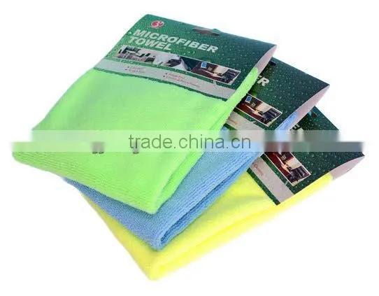 Microfiber terry towel for kitchen