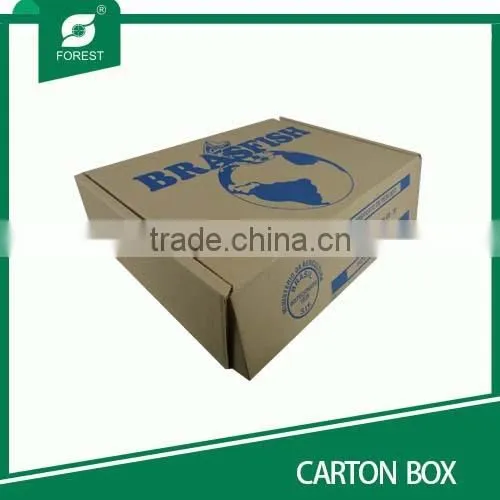 Brown kraft paper box corrugated carton box for shipping
