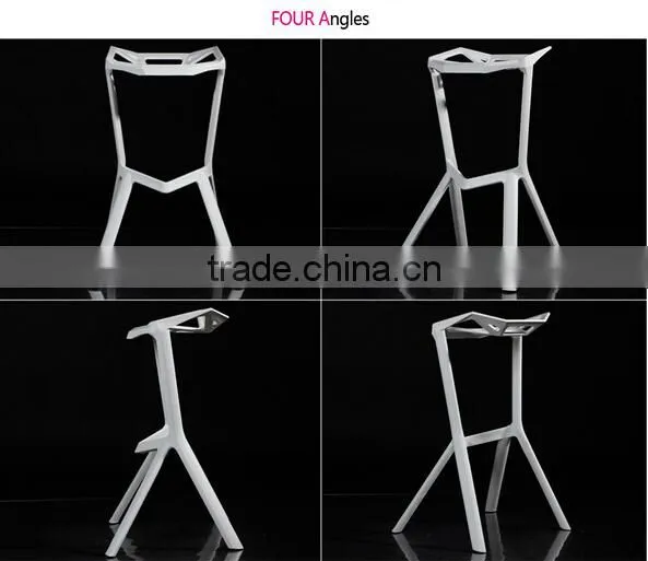 wholesale Stacking New Design Modern Plastic miura bar stool