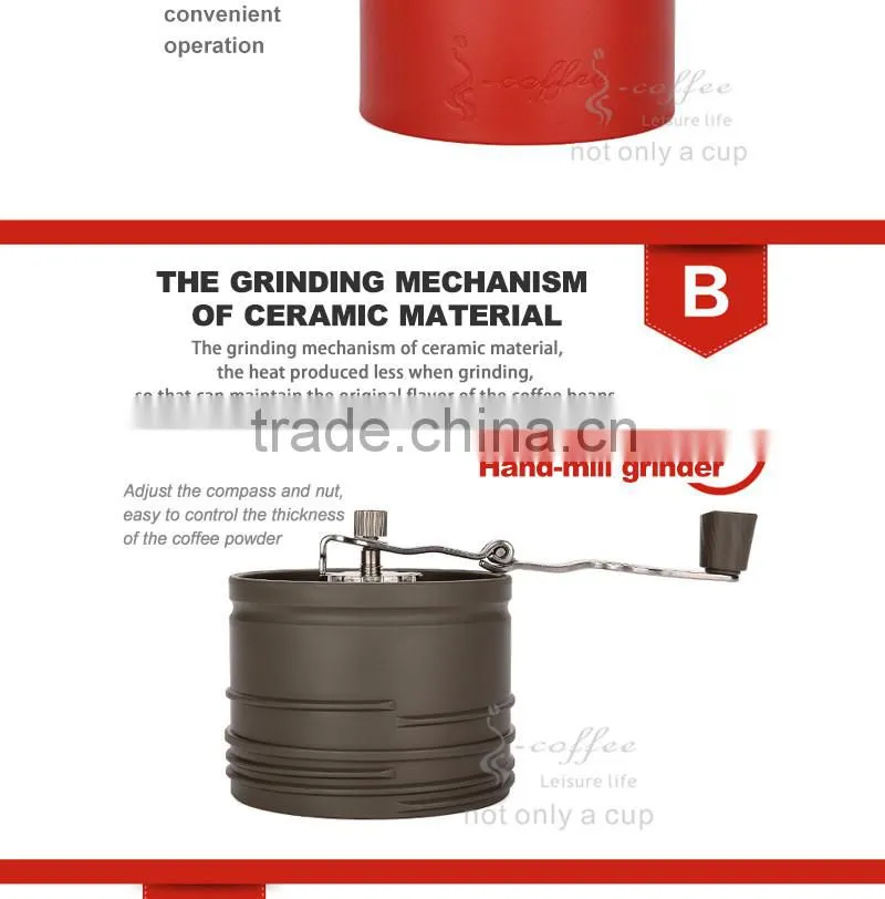 Eco BPA thermo Portable coffee maker with double wall stainless steel tumbler