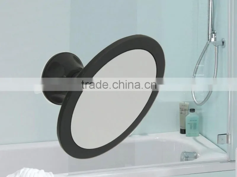 mirror wall mounted transparent bathroom makeup mirror