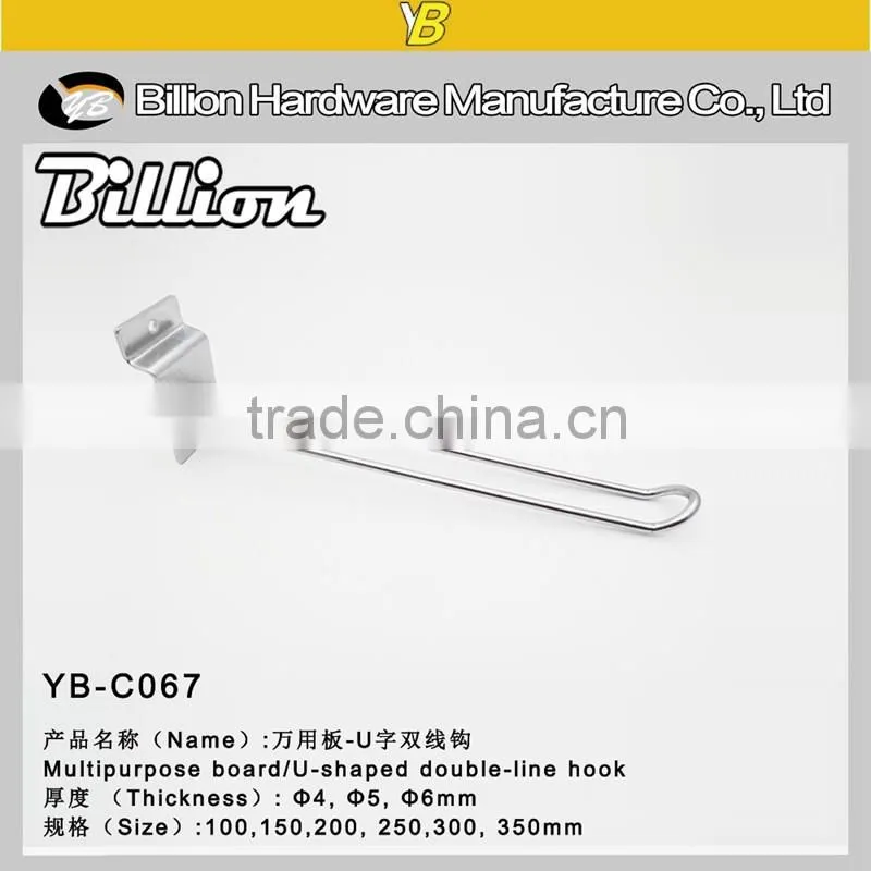 Metal Slatwall Hooks Metal Board Hooks Wire Euro Hooks