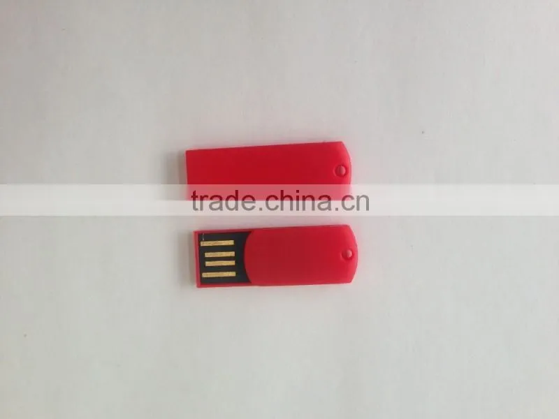 Colorful mini size custom logo printing 4GB, 8GB, 16GB paper clip usb flash drive memory stick