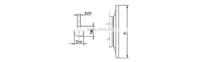 Industrial power transmission worm drive nmrv gear box