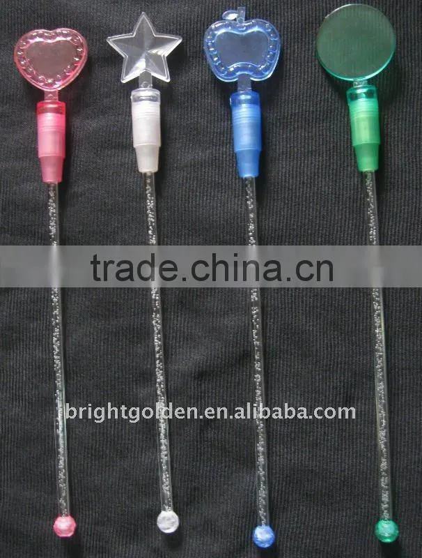 led flashing stirrer for barware