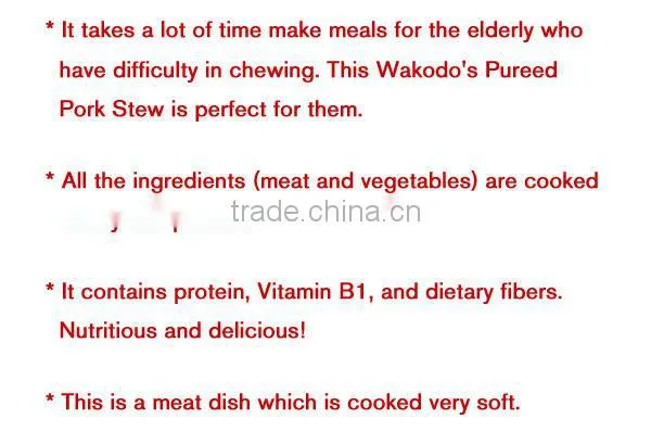 WAKODO Health Care Soft Food Diet for Elderly & Seniors