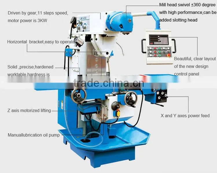 LM1450 Universal Milling Machine