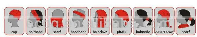 2016 high quality free sample multifunctional bandana